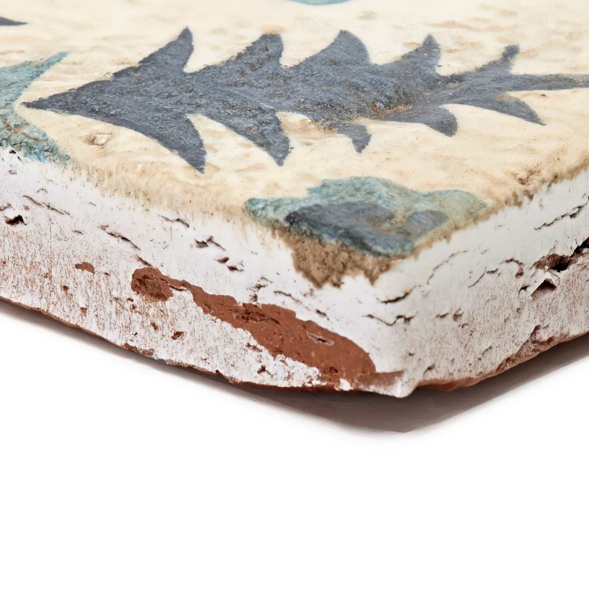 Neisha Crosland Atlas Pine Flower Indigo - Hyperion Tiles