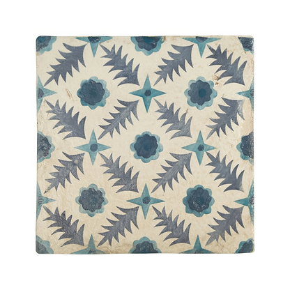 Neisha Crosland Atlas Pine Flower Indigo - Hyperion Tiles