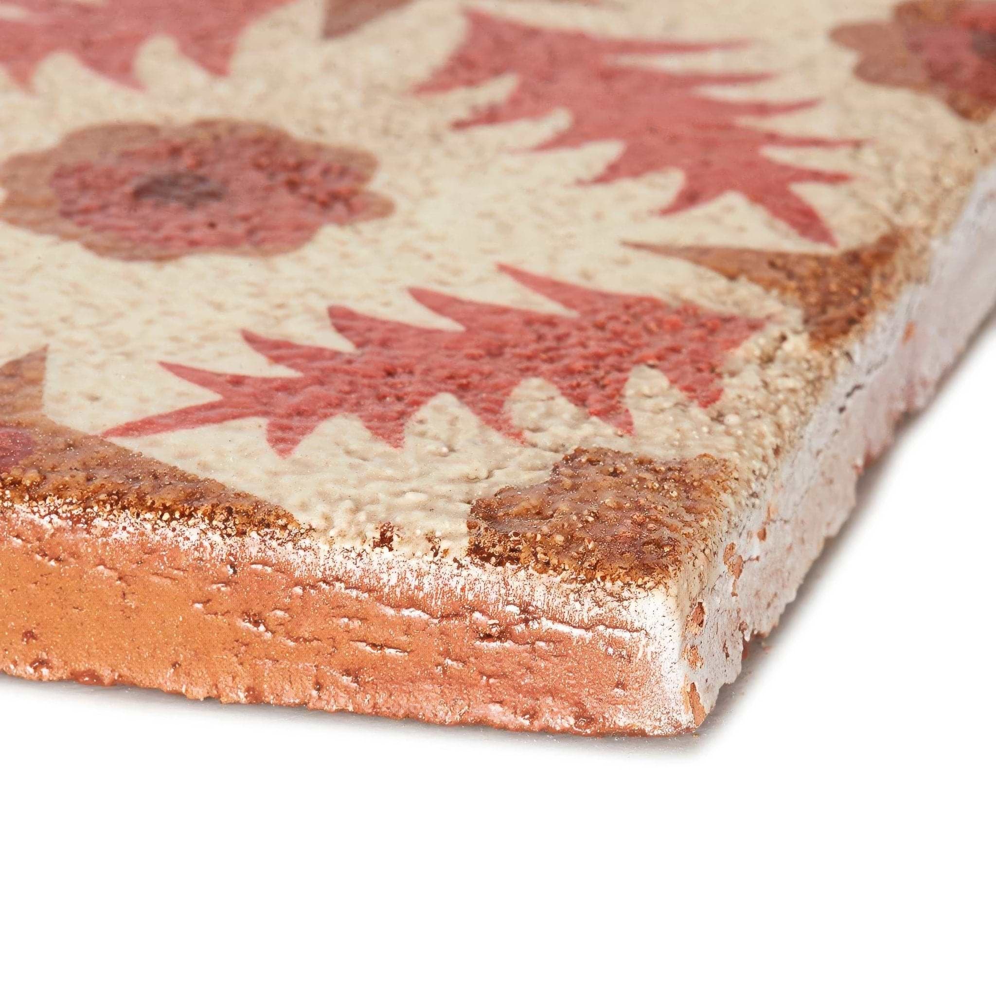 Neisha Crosland Atlas Pine Flower Paprika - Hyperion Tiles