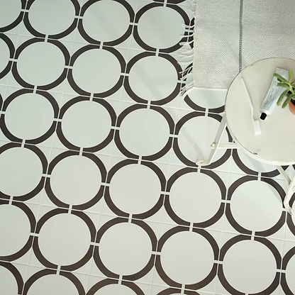 Neisha Crosland Tulia Hula Hoop Black - Hyperion Tiles