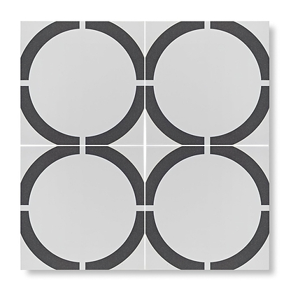 Neisha Crosland Tulia Hula Hoop Black - Hyperion Tiles