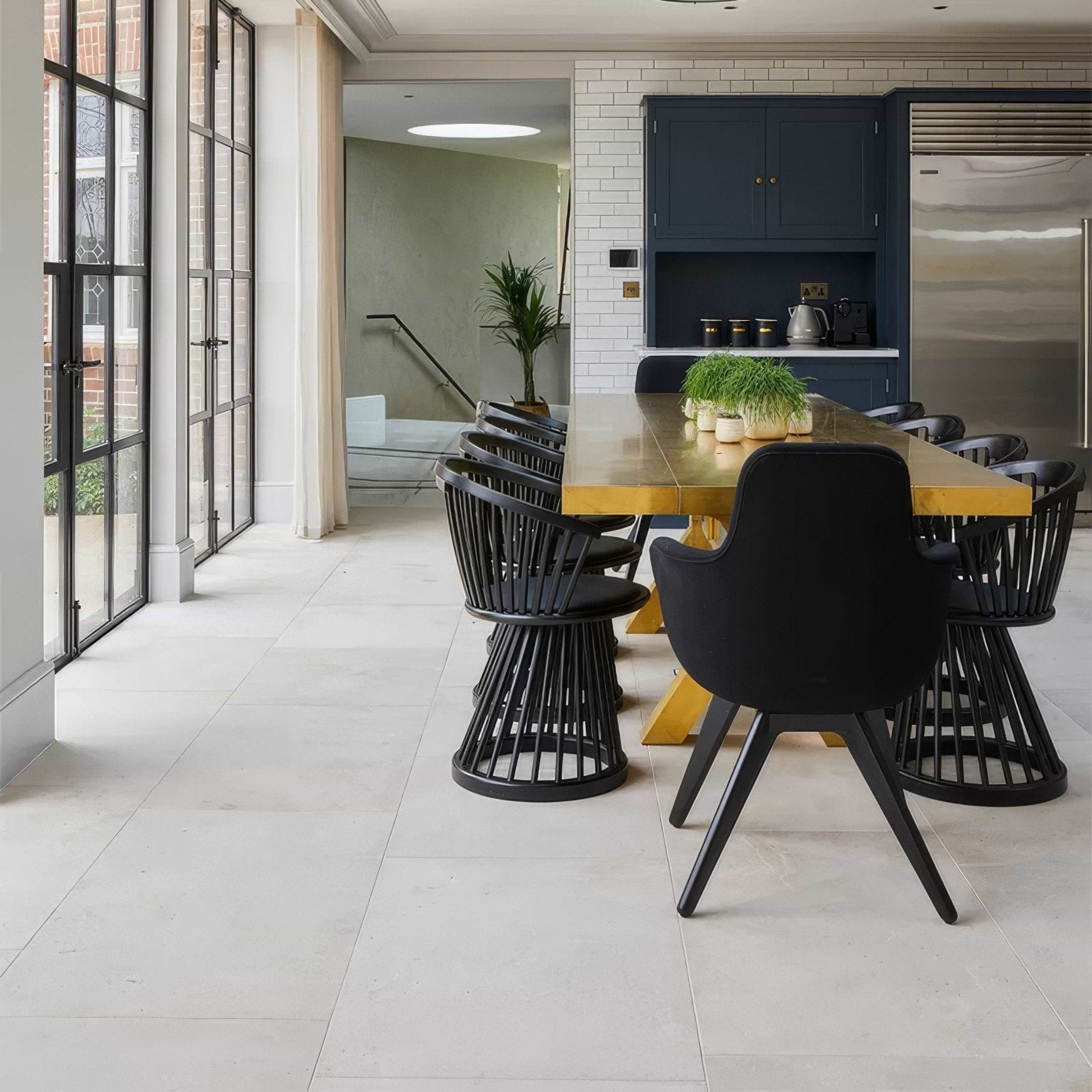 Buscot Limestone Etched Finish By Hyperion Tiles