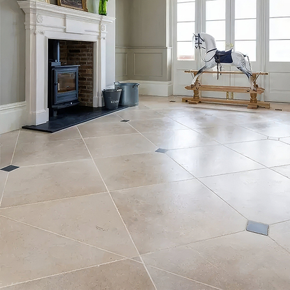Buscot Limestone Velvet Finish 60 x 60cm By Hyperion Tiles