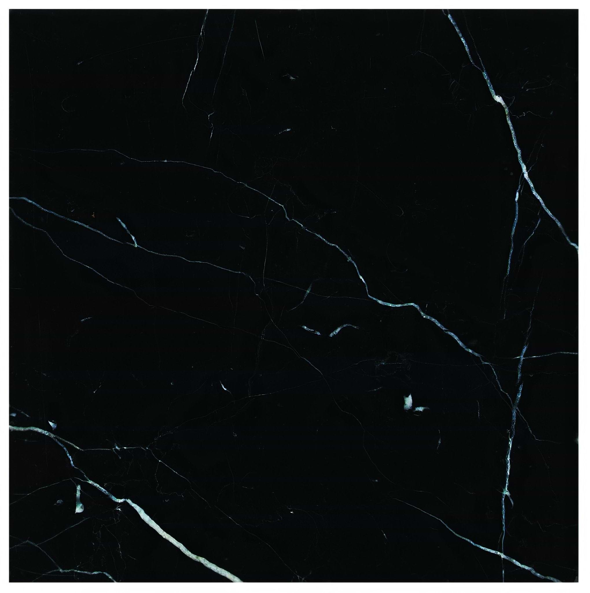 Nero Polished Marble - Hyperion Tiles