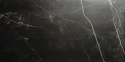Nero Venato Rectified Glazed Polished Porcelain - Hyperion Tiles