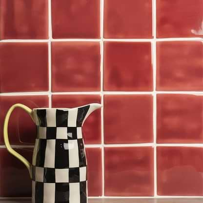 New Burgundy Field Tile | Hyperion Tiles