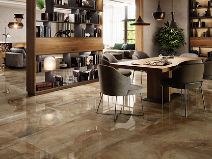 Nilo 1846 Caramel Polished - Hyperion Tiles