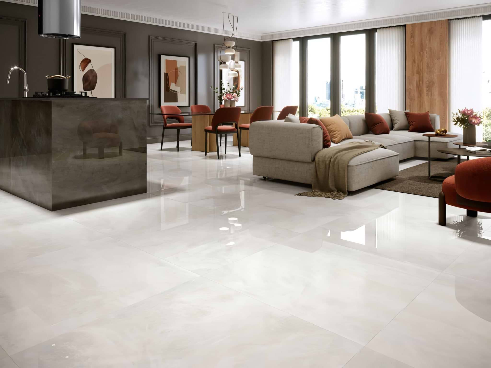 Nilo 1846 White Polished - Hyperion Tiles