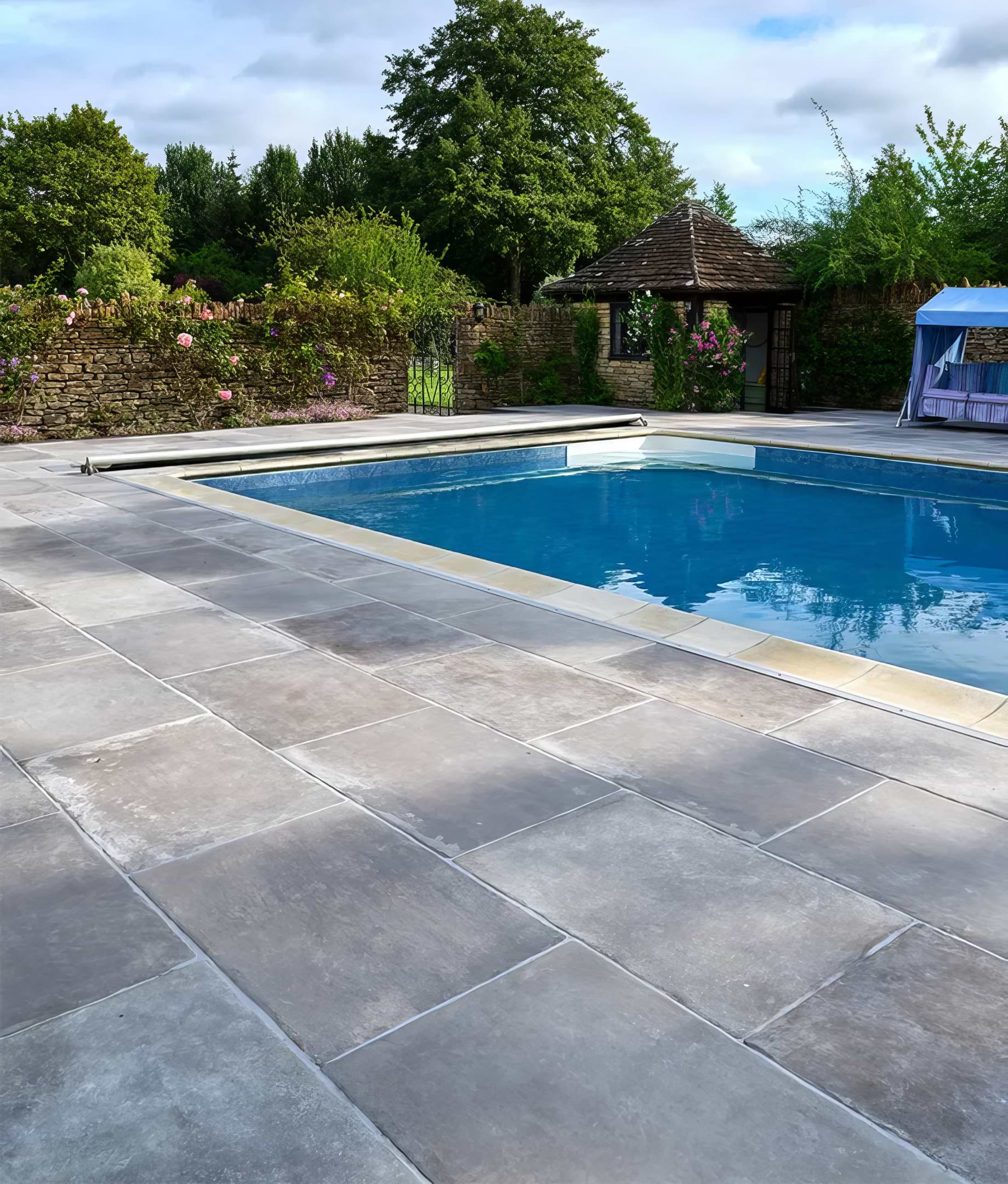 Provence Paving Porcelain Cenere Tiles - Hyperion Tiles