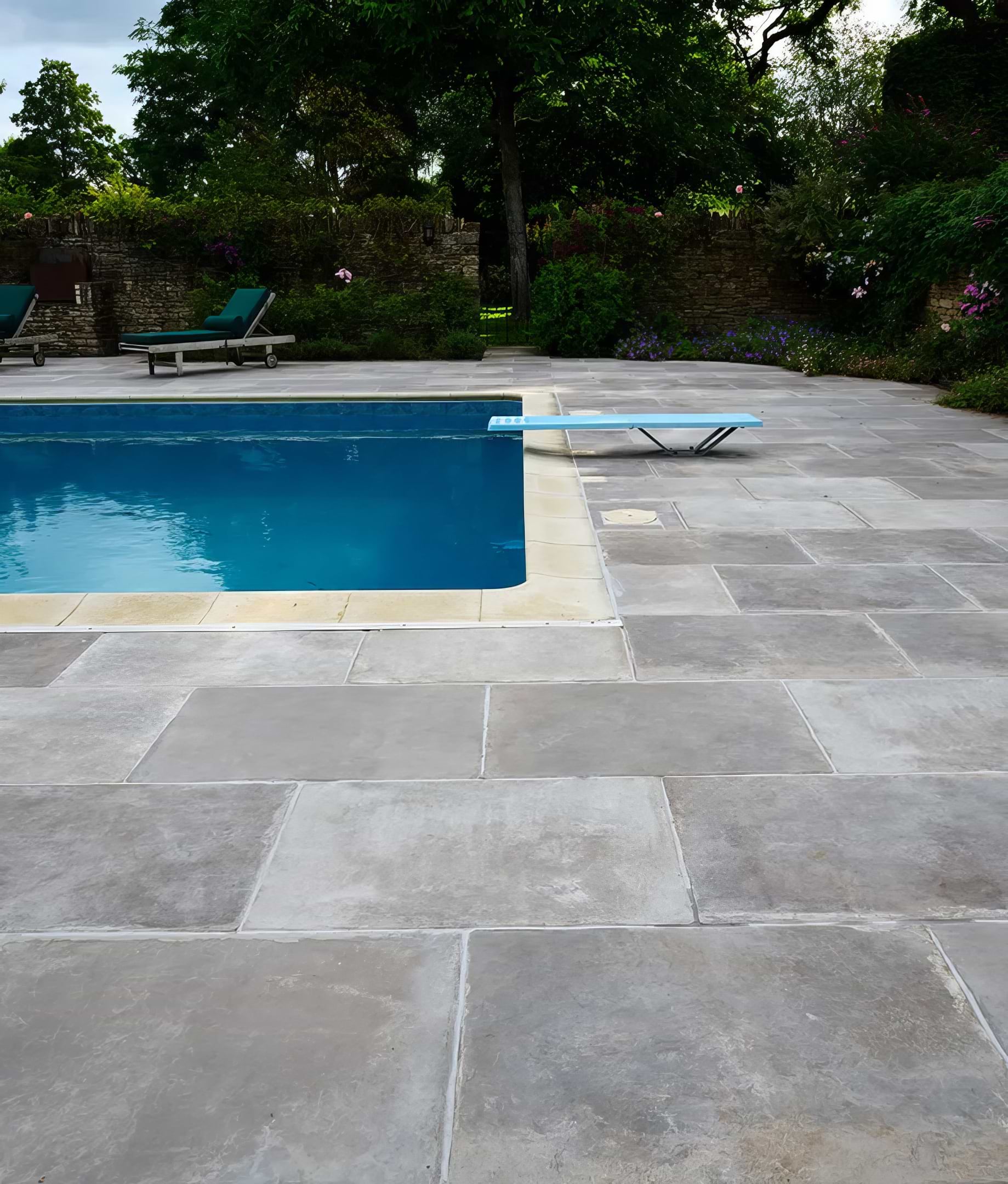 Provence Paving Porcelain Cenere Tiles - Hyperion Tiles