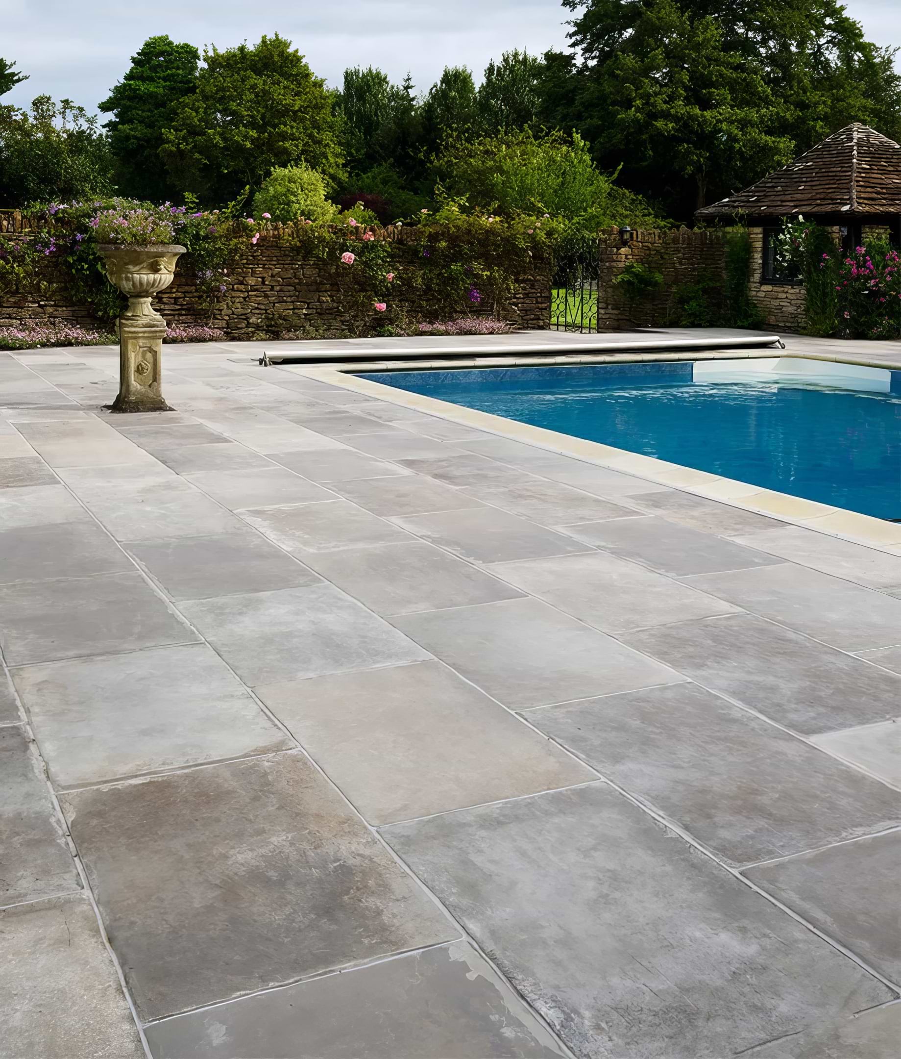 Provence Paving Porcelain Cenere Tiles - Hyperion Tiles