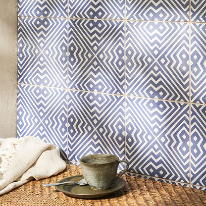 Nina Campbell Altai Indigo - Hyperion Tiles