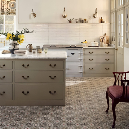 Nina Campbell La Moulade Chocolate - Hyperion Tiles