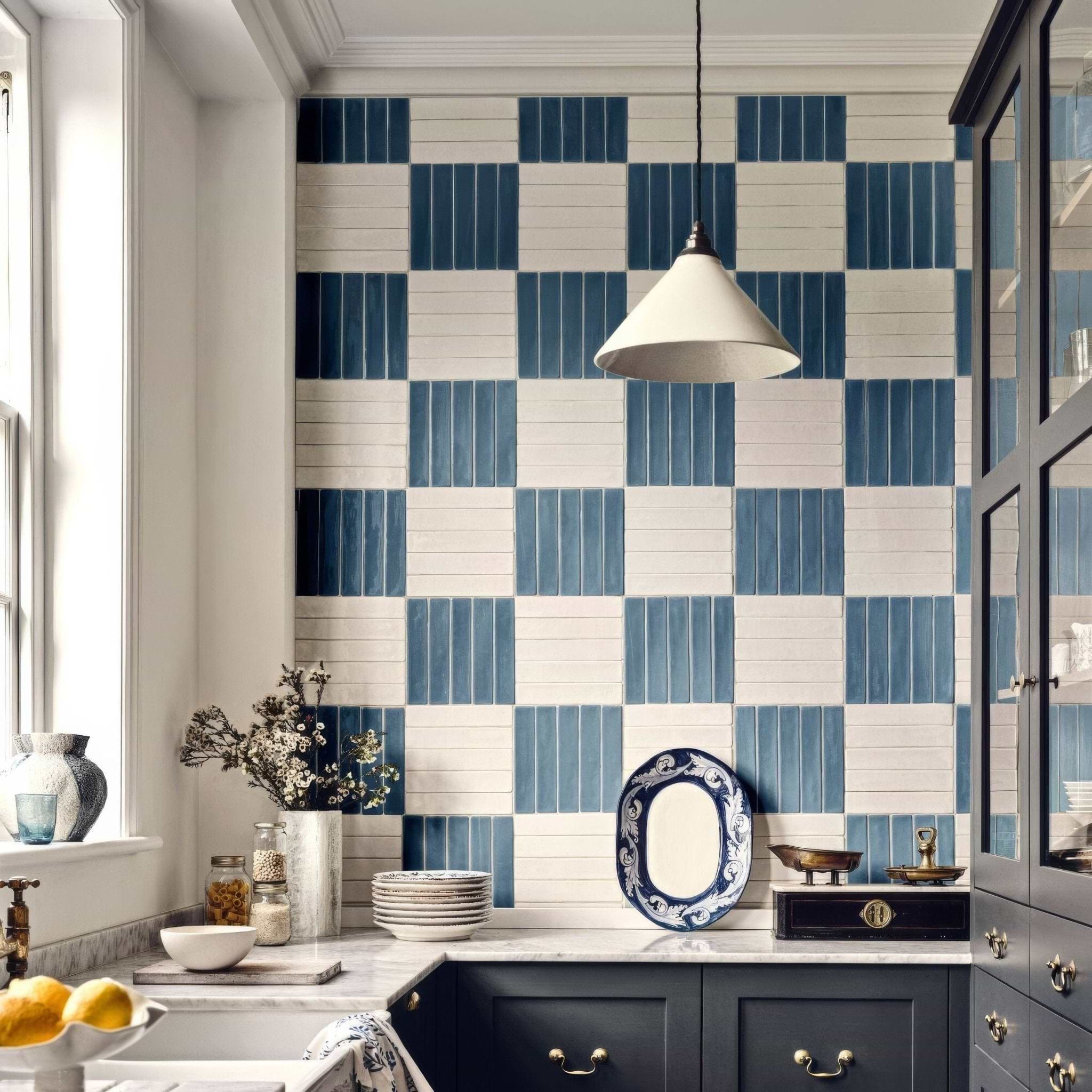 Nina Campbell Rivage Indigo - Hyperion Tiles