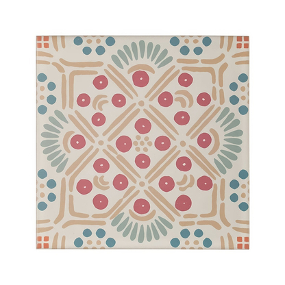 Nina Campbell Seville Coral Aqua - Hyperion Tiles