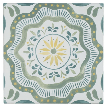 Nina Campbell Cochin Green | Hyperion Tiles