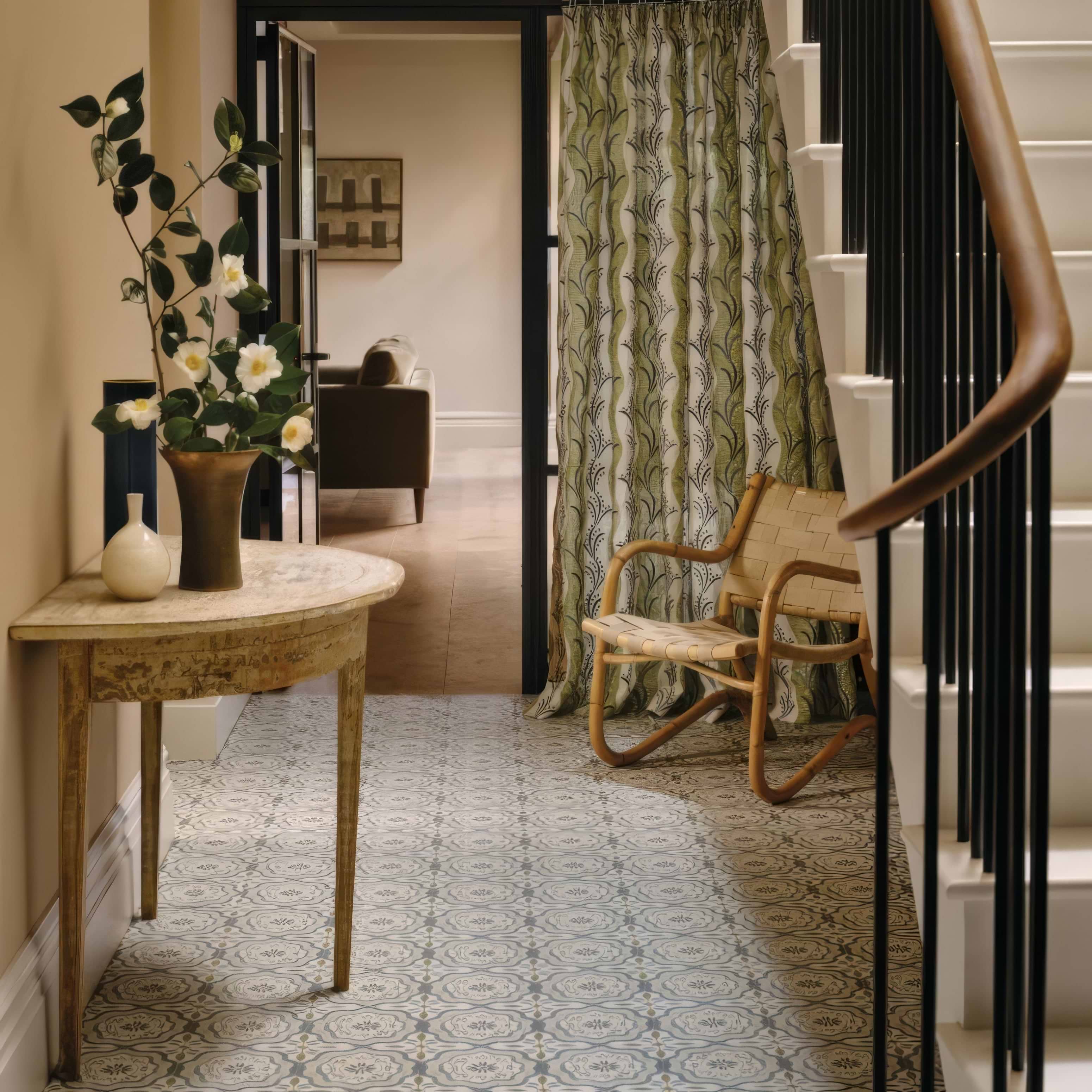 Nina Campbell Cochin Blue | Hyperion Tiles