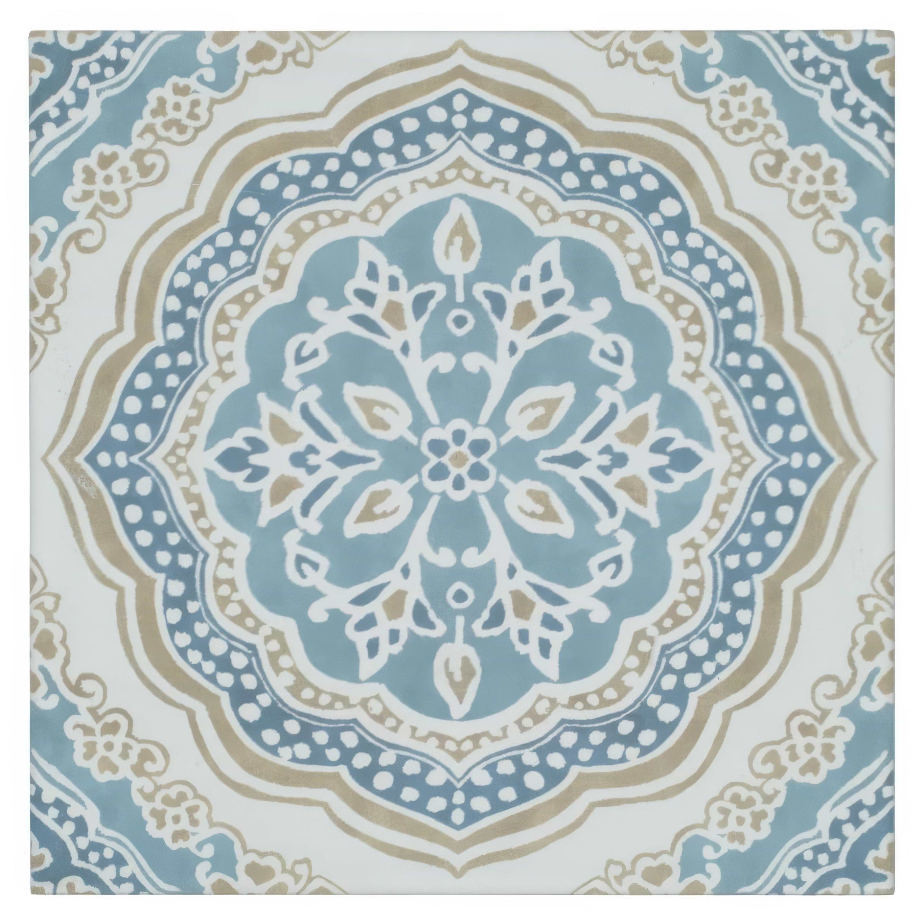 Nina Campbell Udaipur Blue Hyperion Tiles