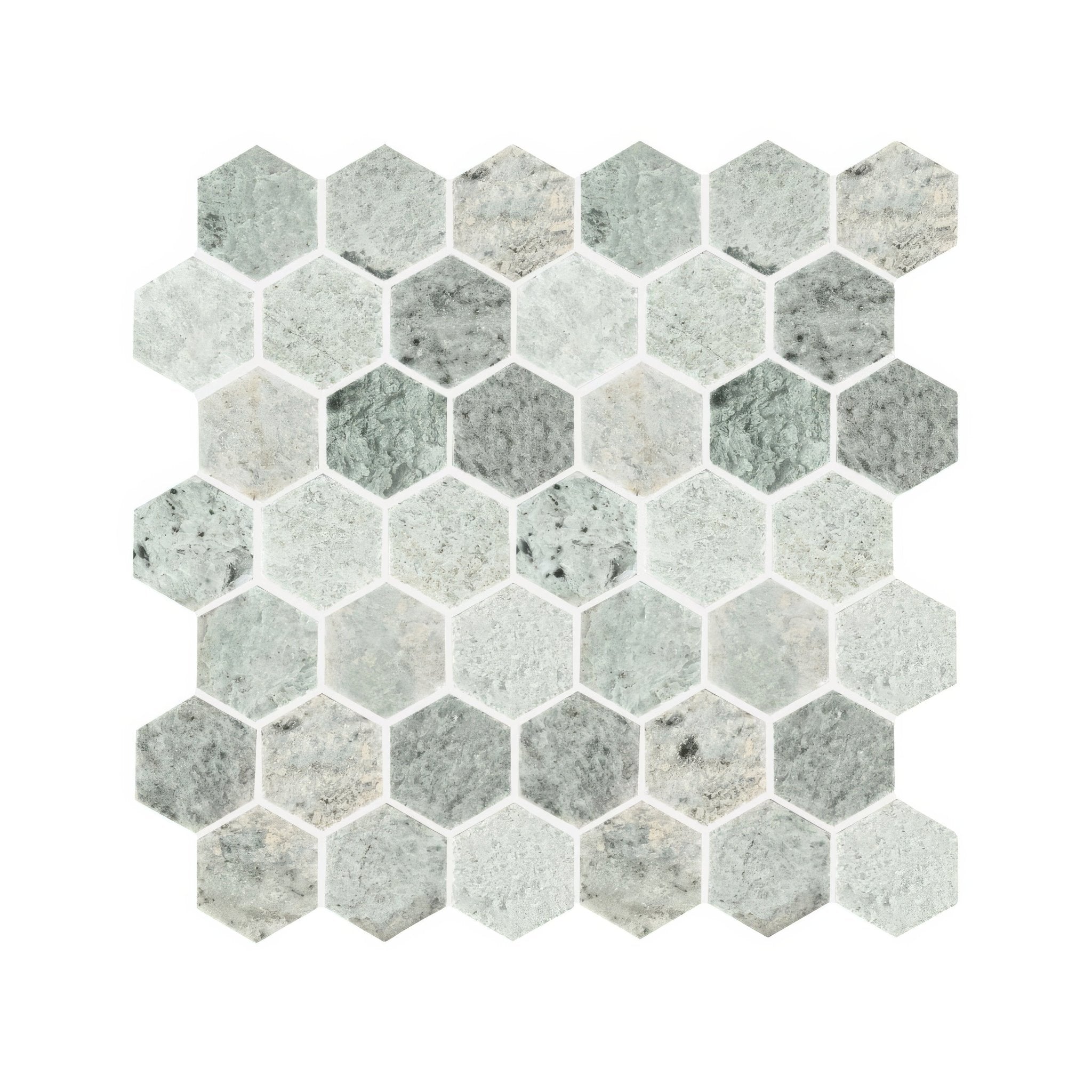 North Haven Hexagon Mosaic - Hyperion Tiles