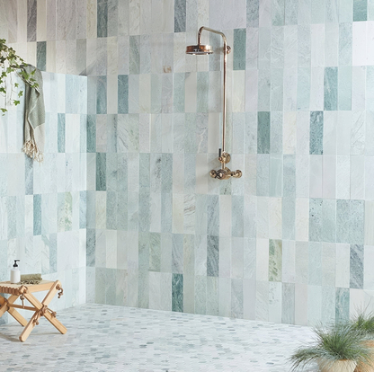North Haven Hexagon Mosaic - Hyperion Tiles