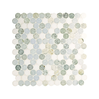 North Haven Penny Mosaic - Hyperion Tiles