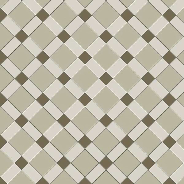 Norwich Chester Mews, Dover White & Green By Hyperion Tiles