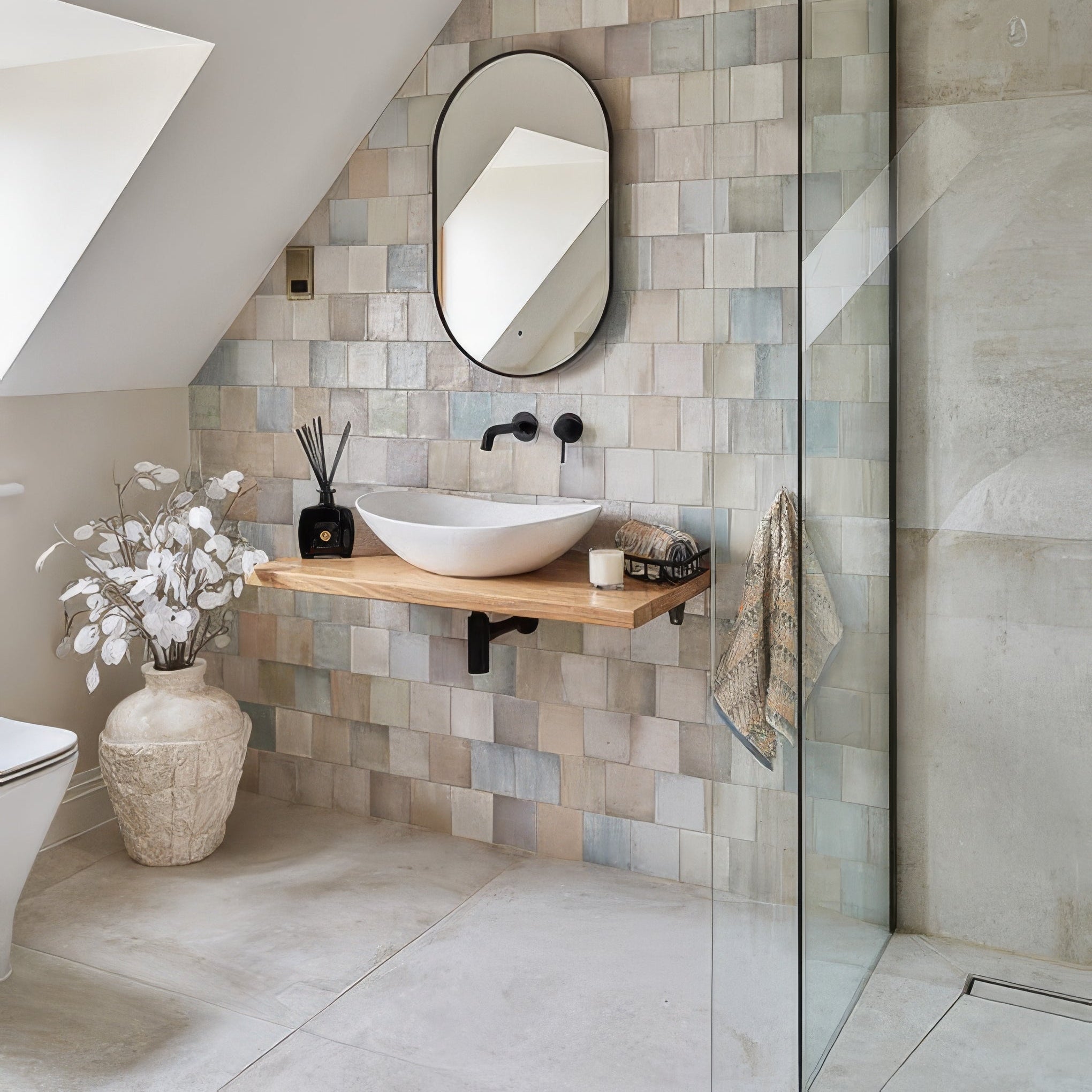 Rhine Porcelain Blanc - Hyperion Tiles