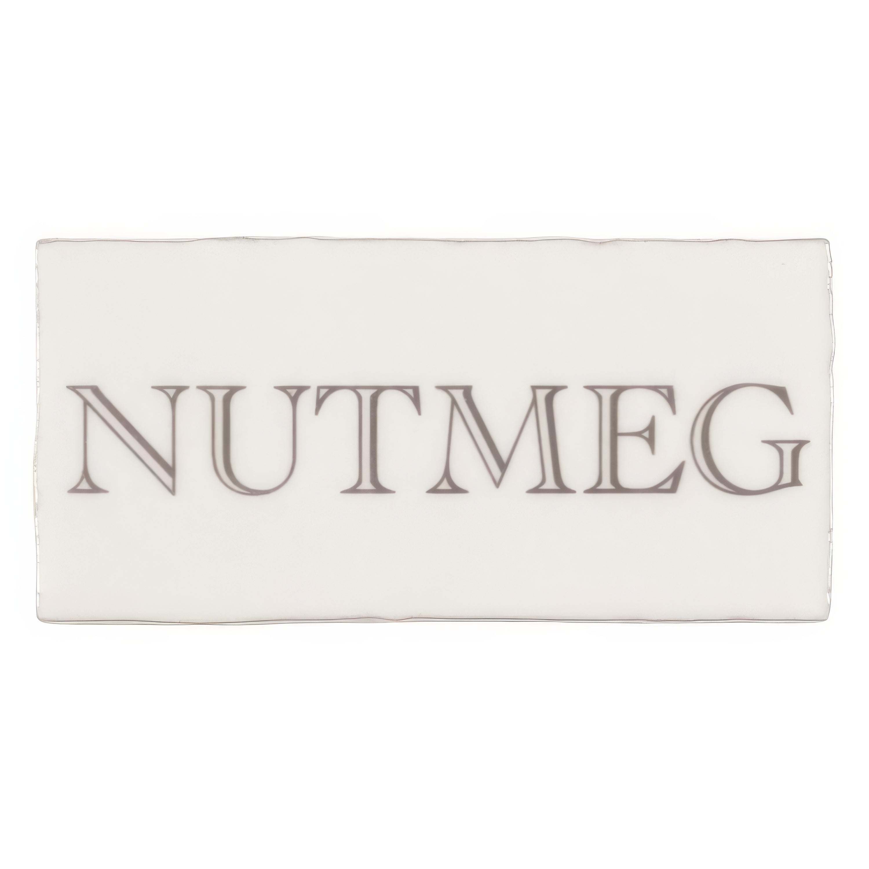 Nutmeg in Grey on Cotton | Hyperion Tiles