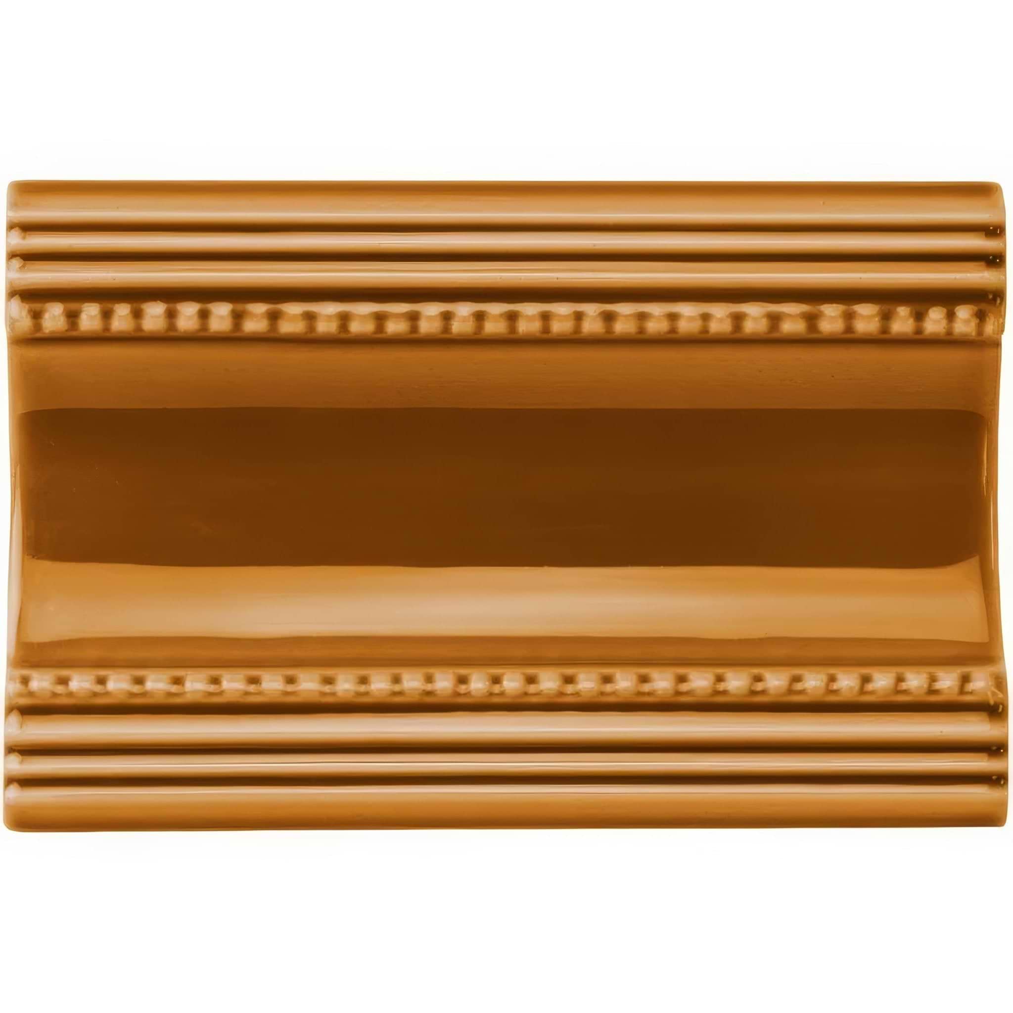 Ochre Plain Cornice - Hyperion Tiles