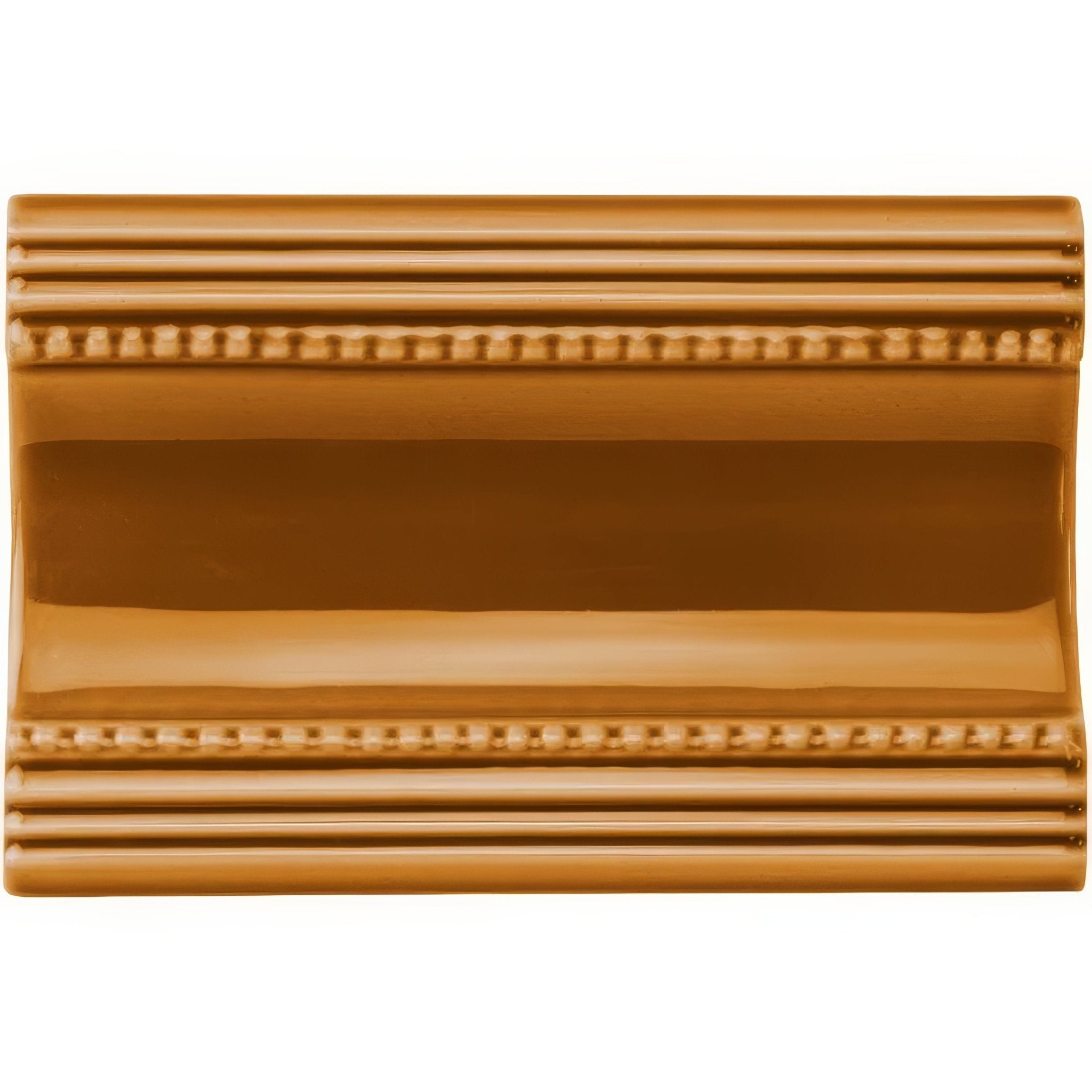 Ochre Plain Cornice - Hyperion Tiles
