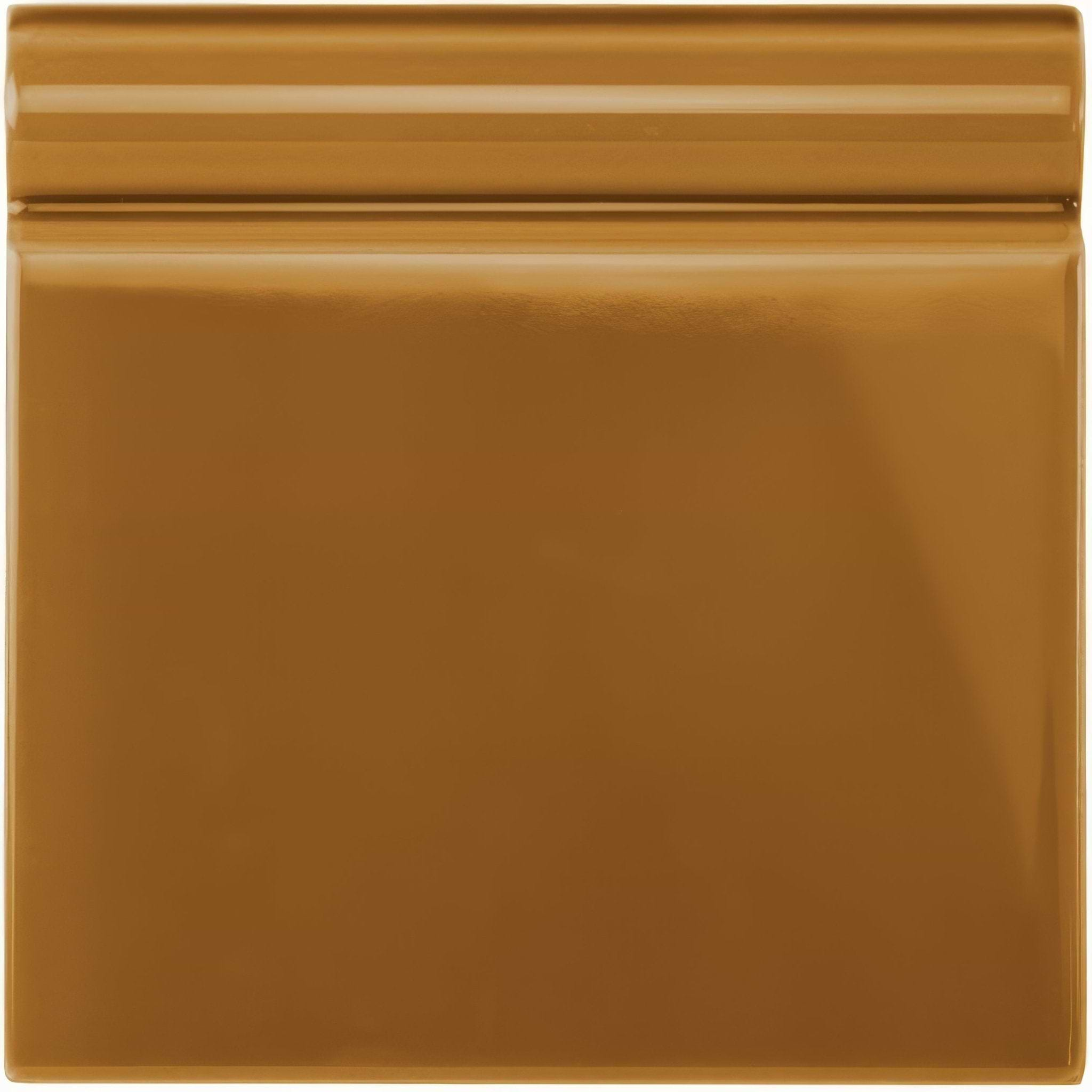 Ochre Skirting Tile - Hyperion Tiles