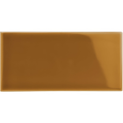 Ochre Half Tile - Hyperion Tiles