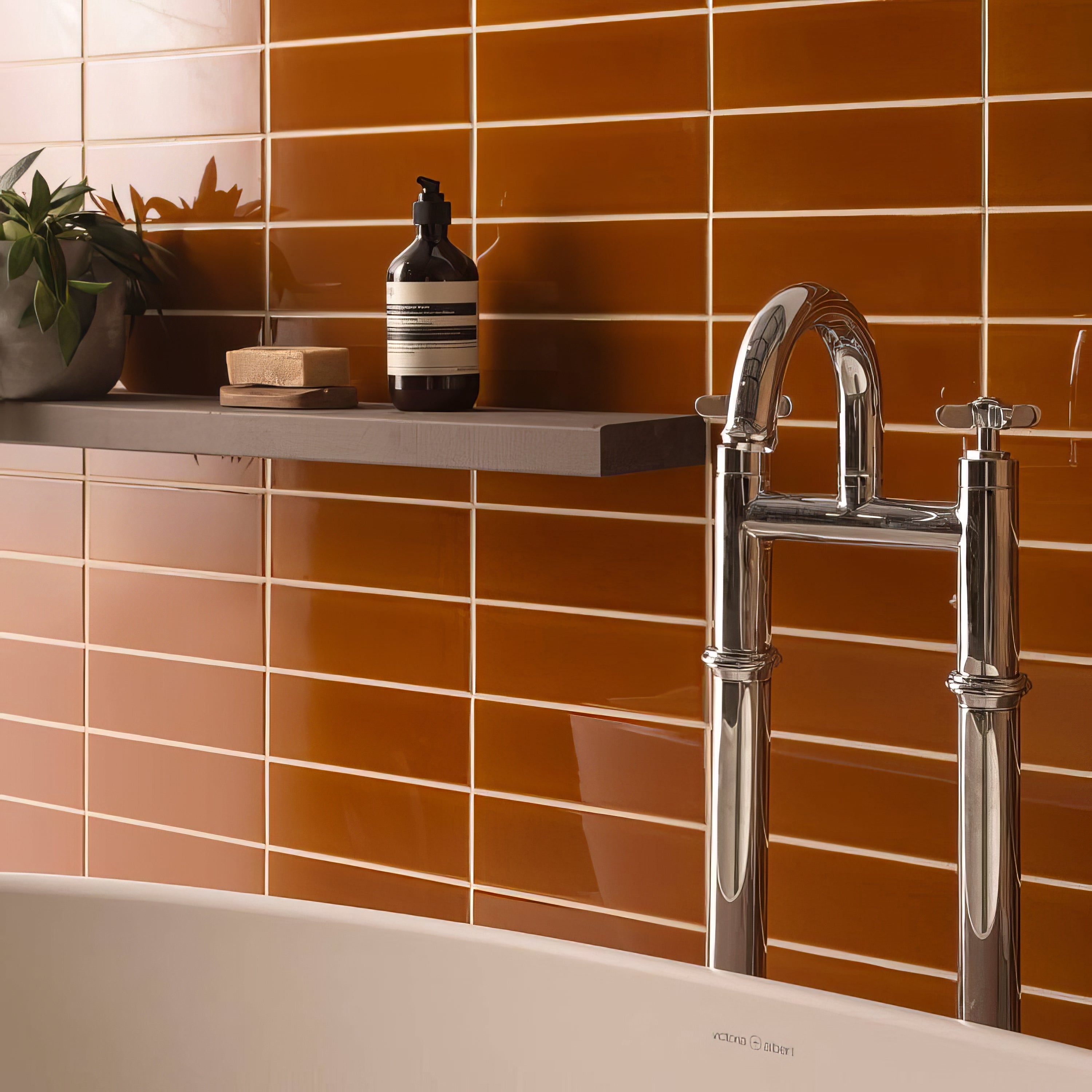 Ochre Large Brick - Hyperion Tiles