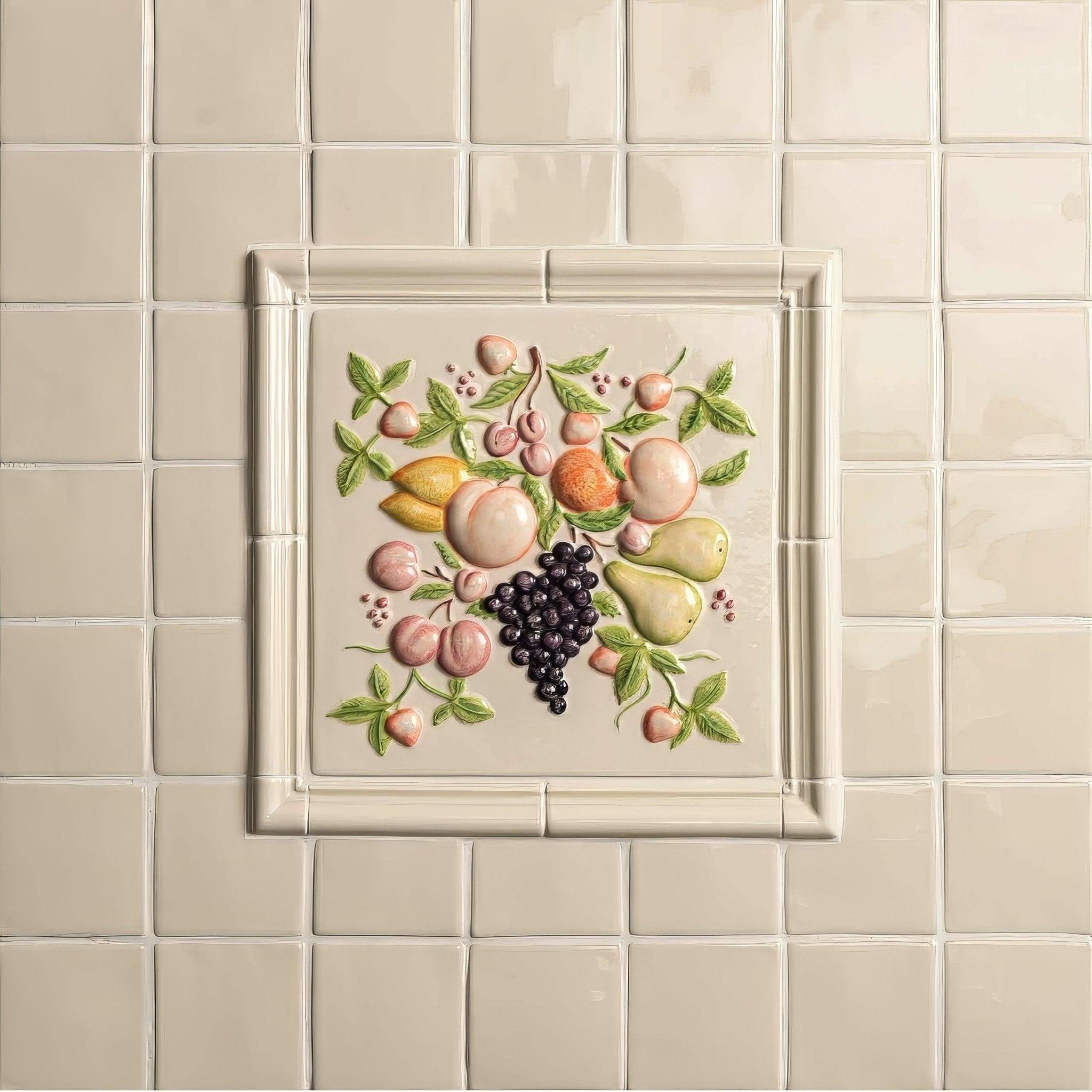 Off White Field Tile 105 x 105mm - Hyperion Tiles