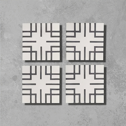 Old Iron Maze Five Tile - Hyperion Tiles