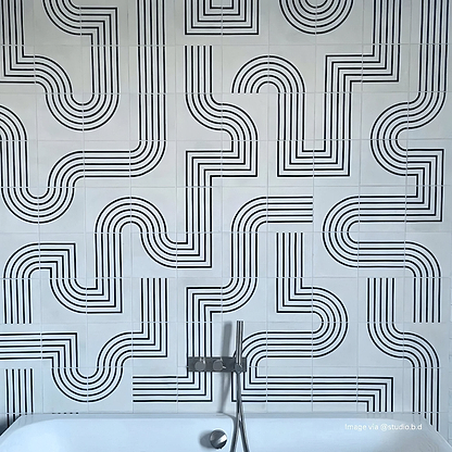 Old Iron Maze One Tile - Hyperion Tiles