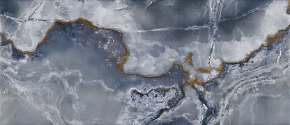 Onyx Blue in Polished and Matt Tiles - Hyperion Tiles
