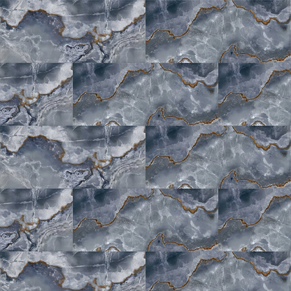 Onyx Blue in Polished and Matt Tiles - Hyperion Tiles