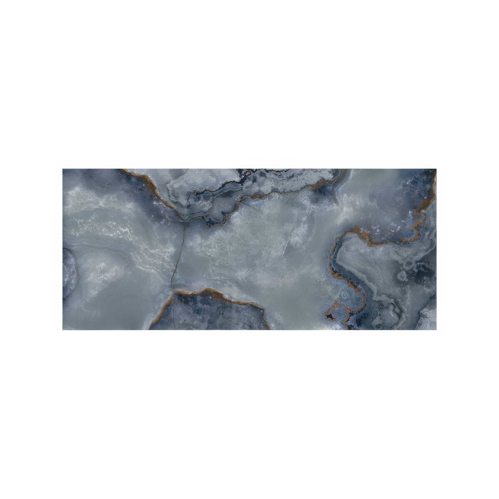 Onyx Blue Matt 60 x 120cm - Hyperion Tiles