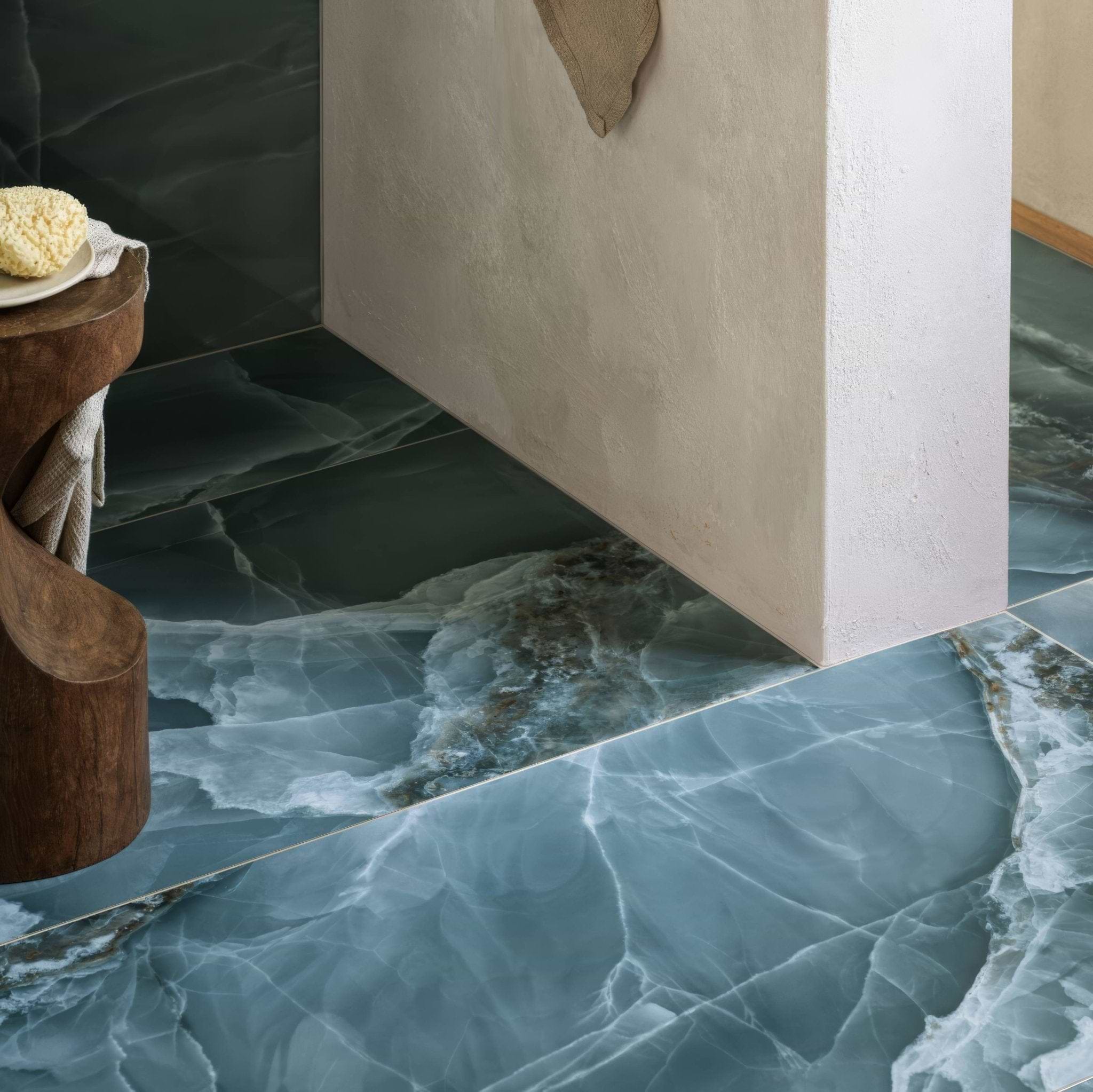 Onyx Green Matt 60 x 120cm - Hyperion Tiles