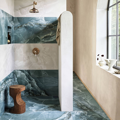 Onyx Green Matt 60 x 120cm - Hyperion Tiles