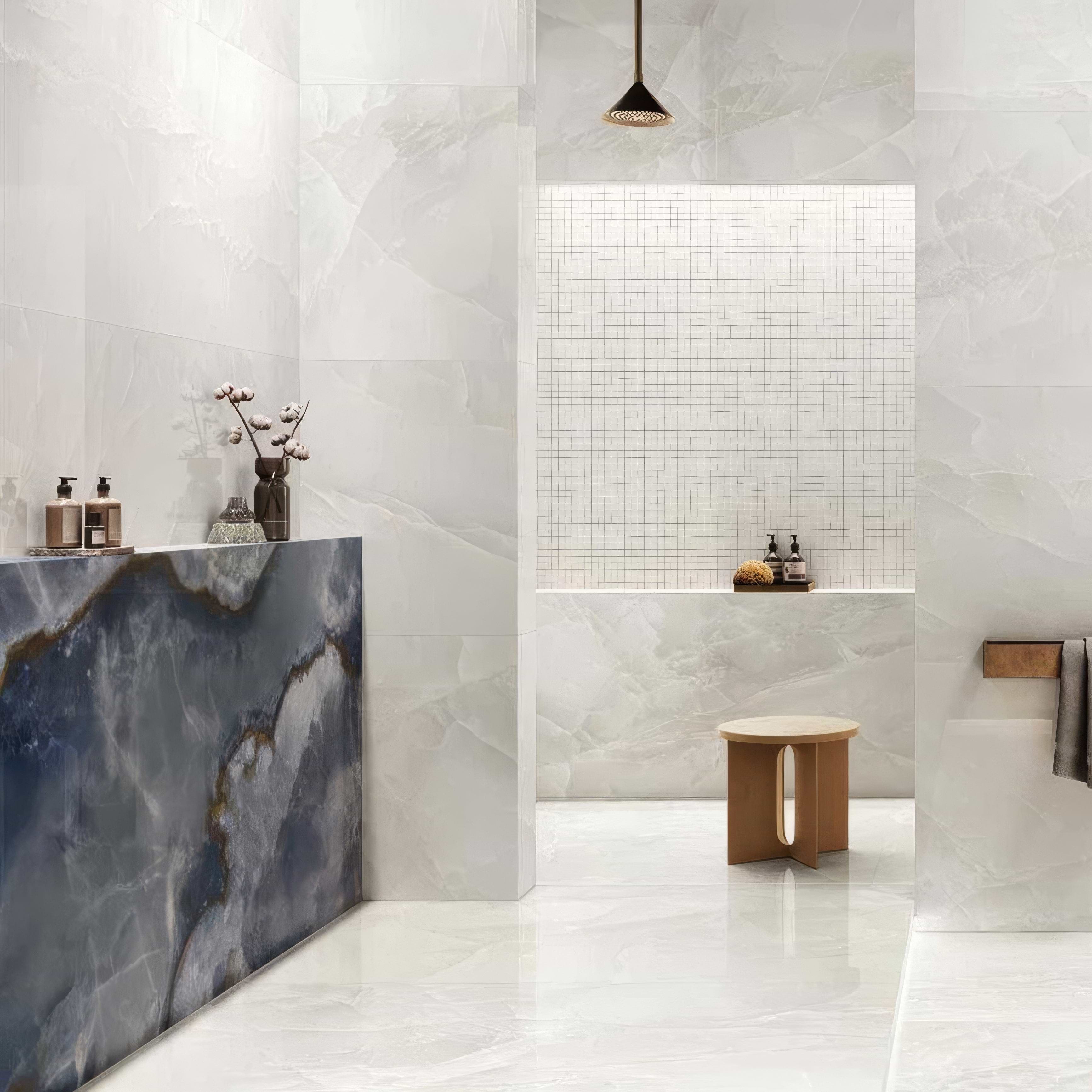 Onyx Ivory in Polished and Matt Tiles - Hyperion Tiles