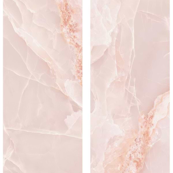Onyx Pink in Polished and Matt Tiles By Hyperion Tiles