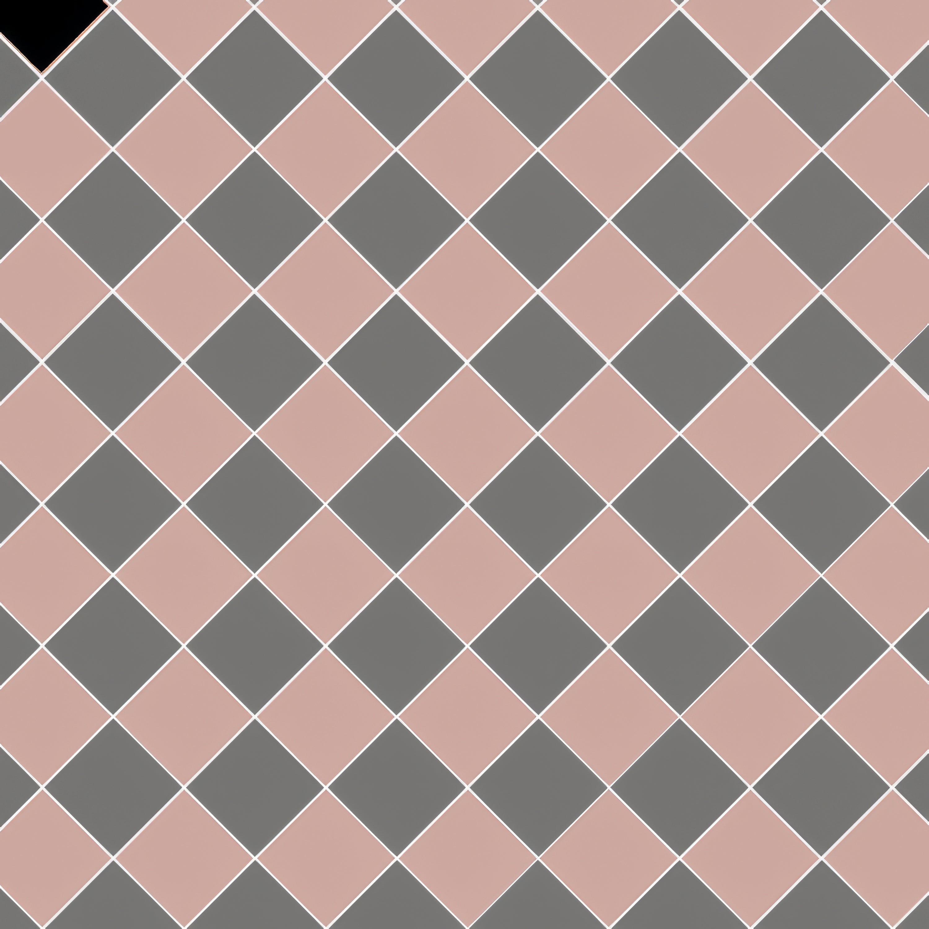 Dorchester Carnation Pink and Revival Grey - Hyperion Tiles