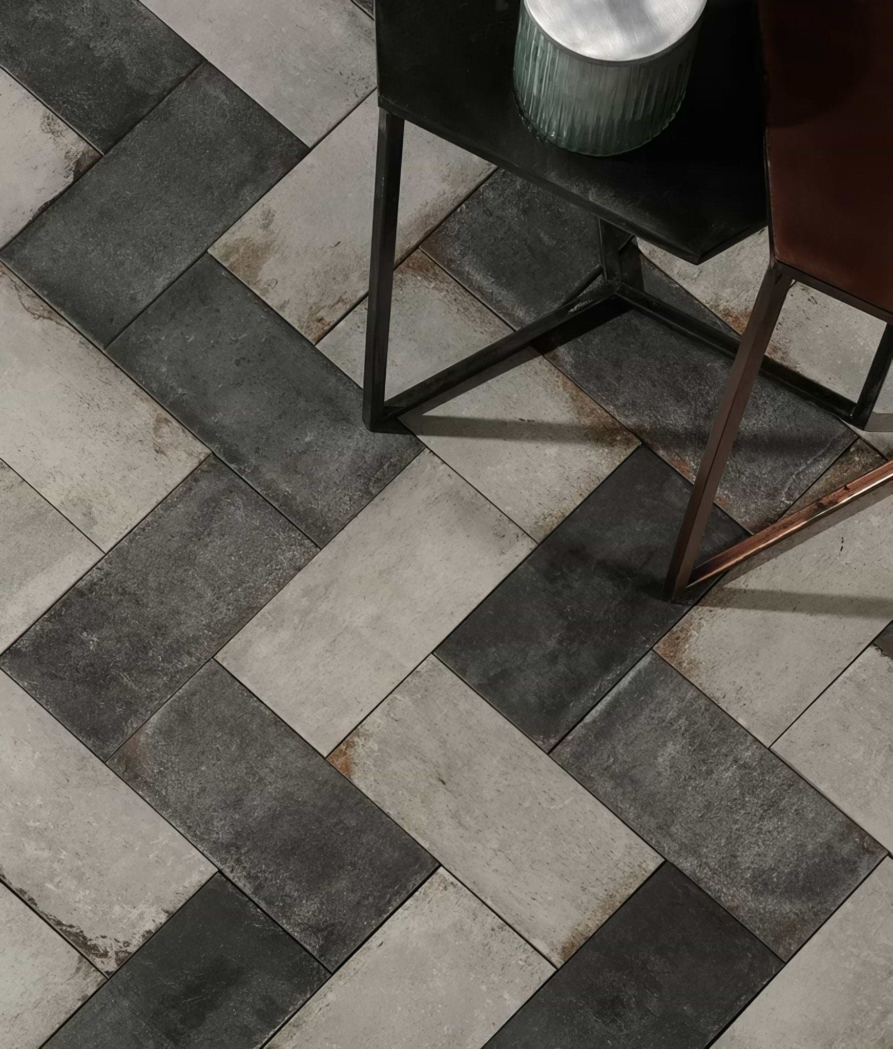 Osterley Porcelain Black Brick - Hyperion Tiles