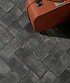 Osterley Porcelain Textured Brick Black - Hyperion Tiles