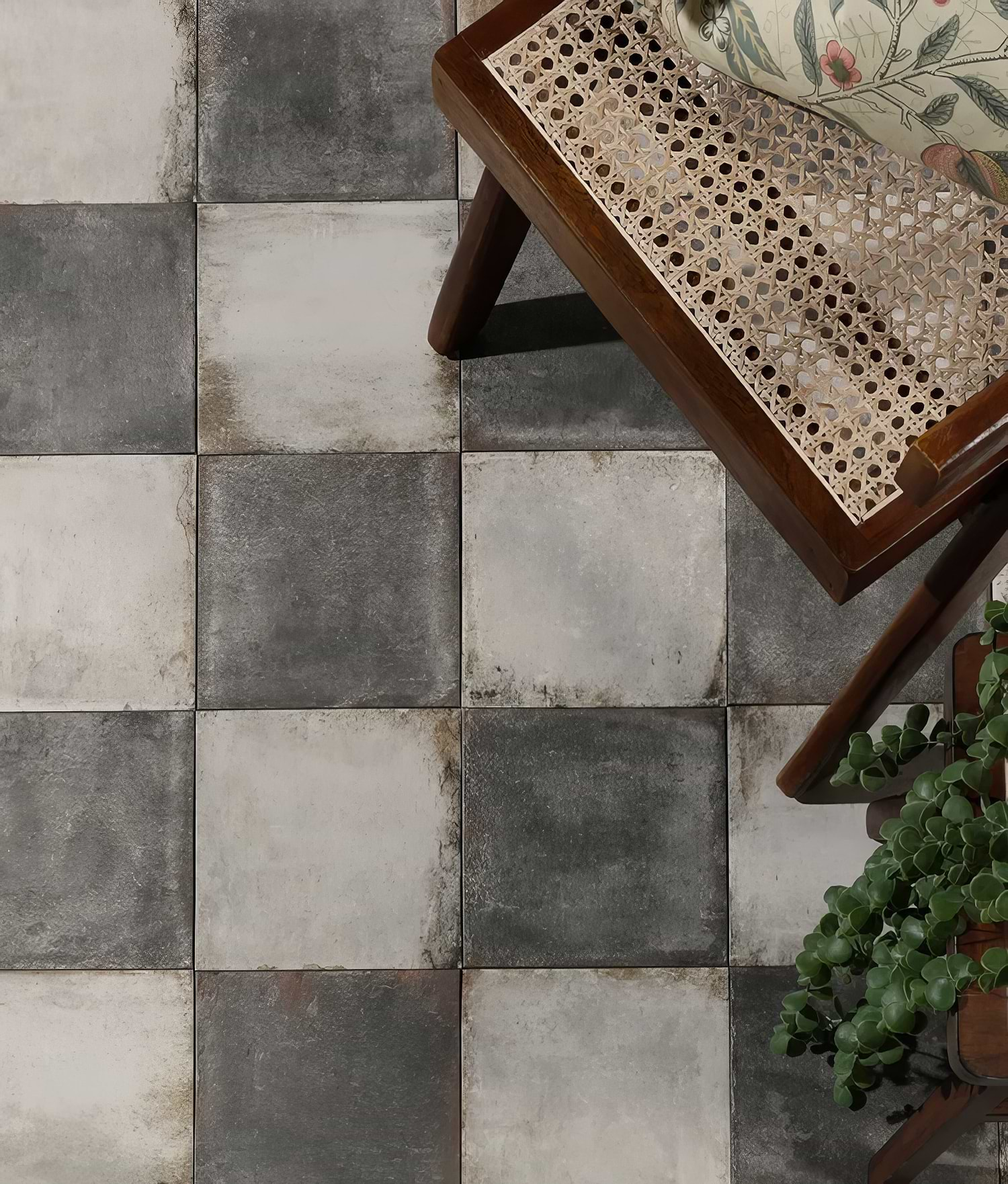 Osterley Porcelain Black Square - Hyperion Tiles