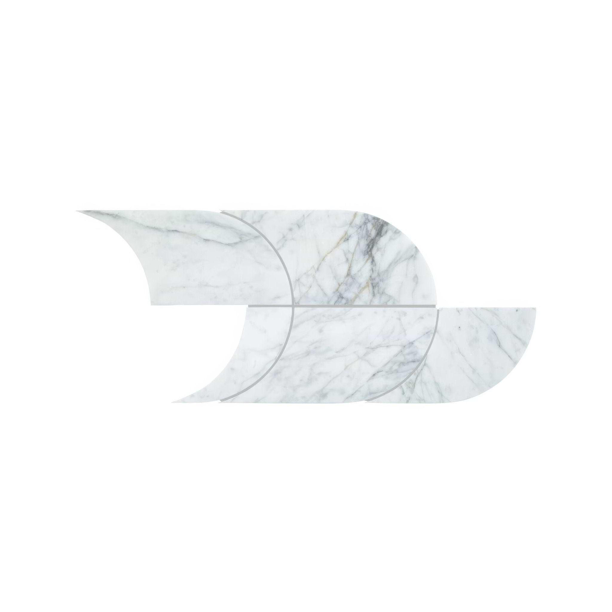 Ottimo Curve Mosaic - Hyperion Tiles