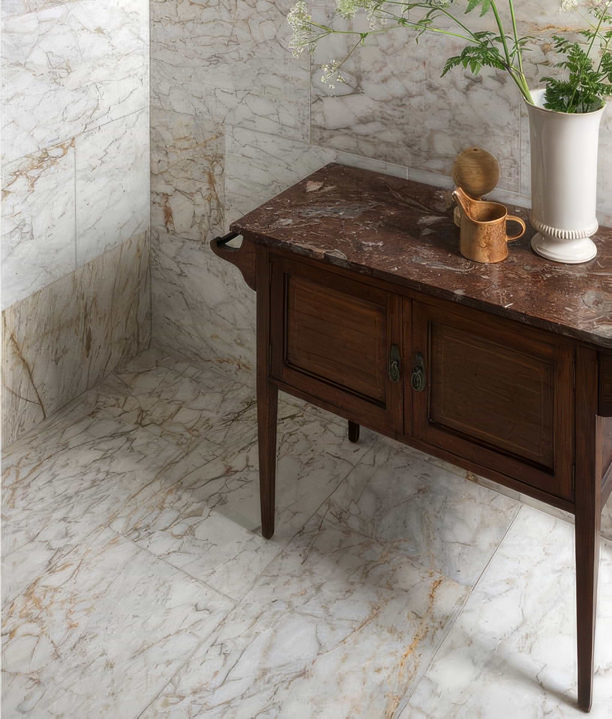 Ottoman Marble Honed From Hyperion Tiles