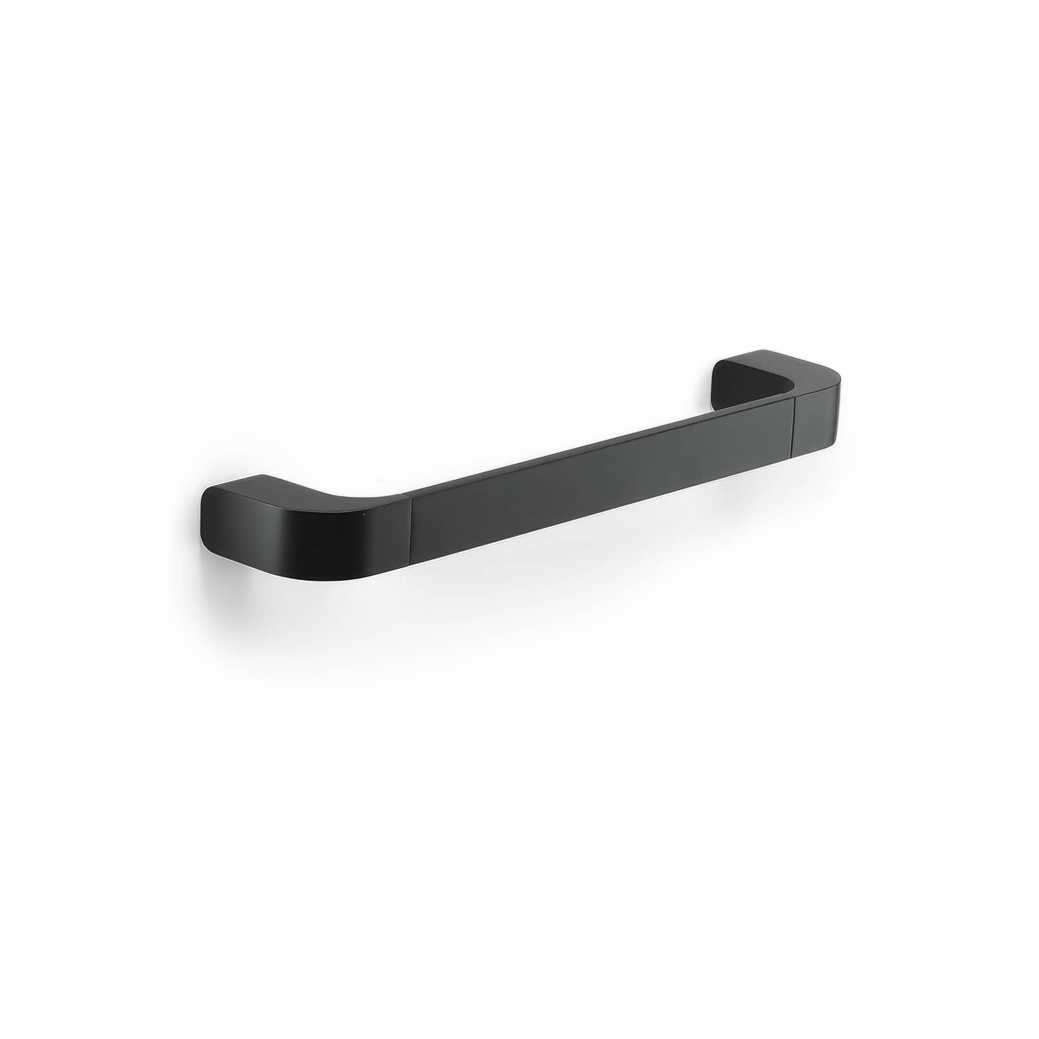 Outline Towel Rail/Grab Bar 35cm – Black - Hyperion Tiles